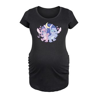Disney's Lilo & Stitch Maternity Stitch Angel Graphic Tee