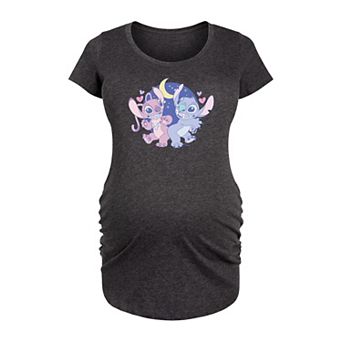 Disney's Lilo & Stitch Maternity Stitch Angel Graphic Tee