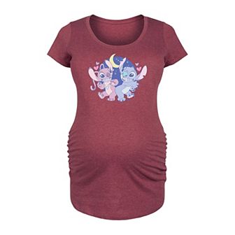 Disney's Lilo & Stitch Maternity Stitch Angel Graphic Tee