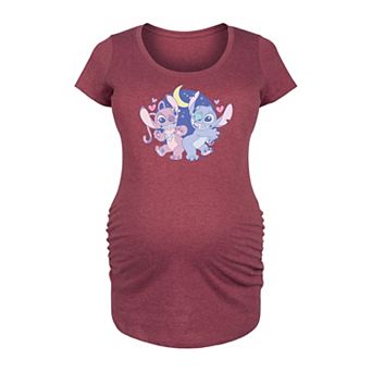 Disney's Lilo & Stitch Maternity Stitch Angel Graphic Tee