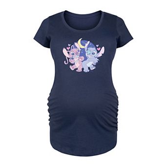 Disney's Lilo & Stitch Maternity Stitch Angel Graphic Tee