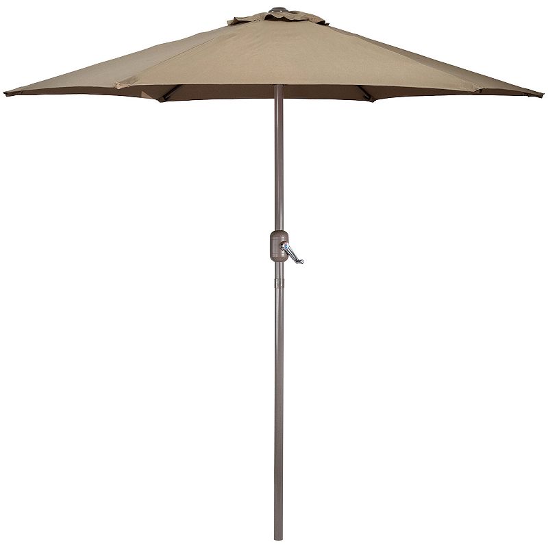Northlight 7.5-ft. Outdoor Patio Market Umbrella, Brown