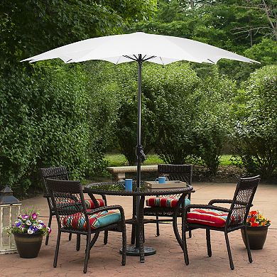 Northlight 8.5-ft. Outdoor Patio Lotus Umbrella