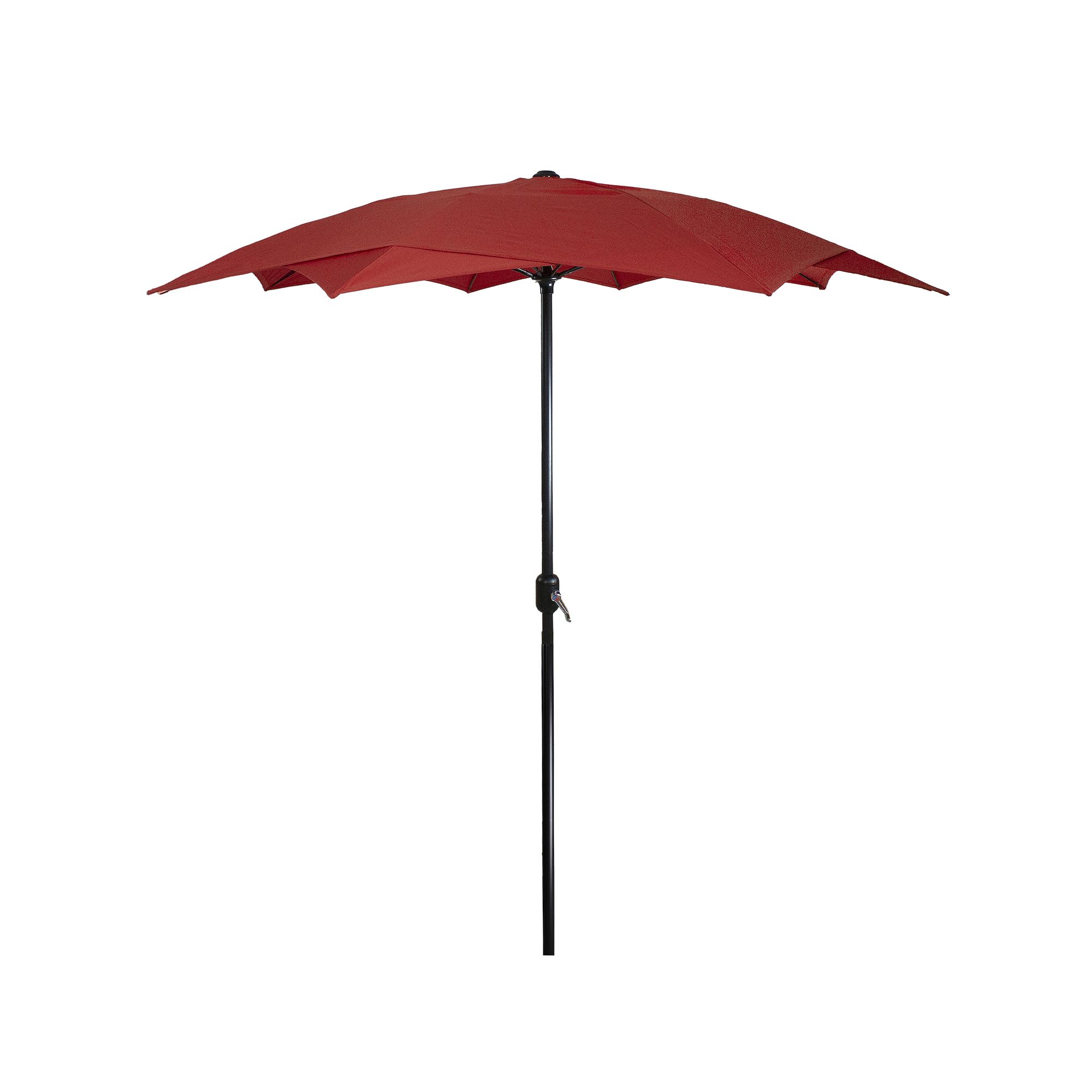 Northlight 8.5-ft. Outdoor Patio Lotus Umbrella, Orange