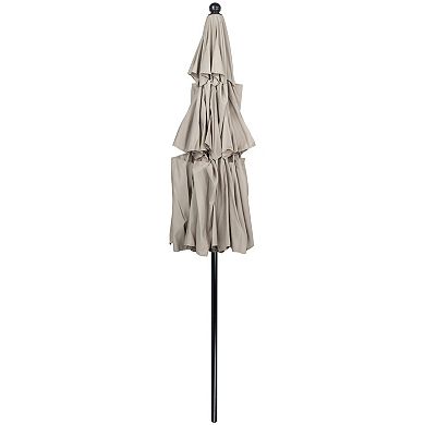 Northlight 9.75-ft. Outdoor Patio Market Umbrella