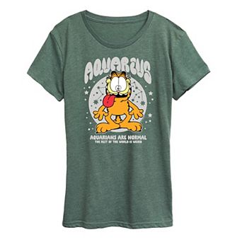 Plus Garfield Aquarius Graphic Tee