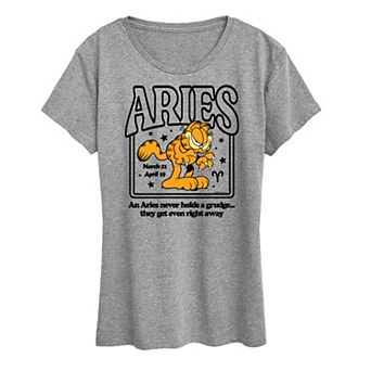 Plus Garfield Aries Graphic Tee