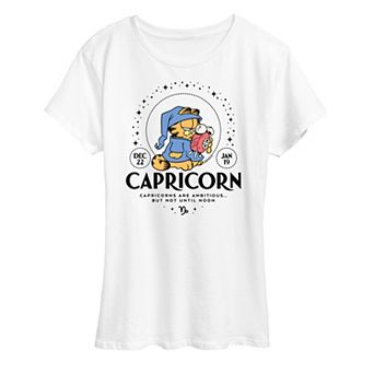 Plus Garfield Capricorn Graphic Tee