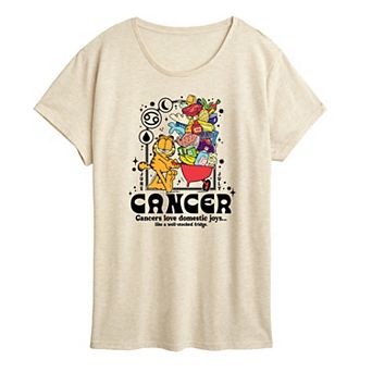 Plus Garfield Cancer Graphic Tee