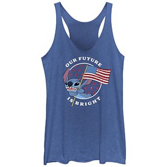 Disney's Lilo & Stitch Juniors' Our Future Is Bright Graphic Racerback Tank