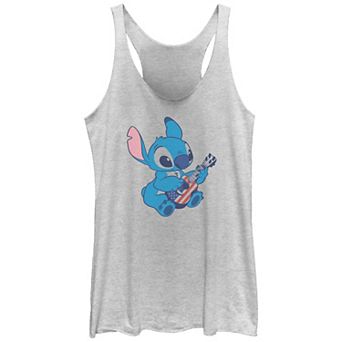 Disney's Lilo & Stitch Juniors' USA Guitar Player Stitch Graphic Racerback Tank