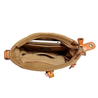 Tsd Brand Redwood Canvas Crossbody