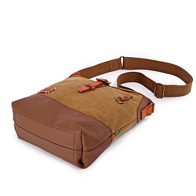 Tsd Brand Redwood Canvas Crossbody