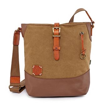 Tsd Brand Redwood Canvas Crossbody