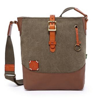 Tsd Brand Redwood Canvas Crossbody