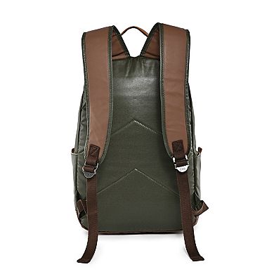 Tsd Brand Urban Light Coated Canvas Backpack