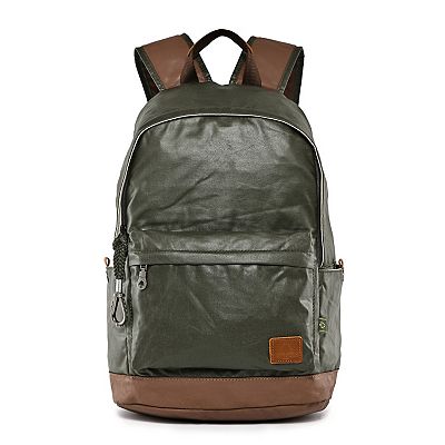 Tsd Brand Urban Light Coated Canvas Backpack