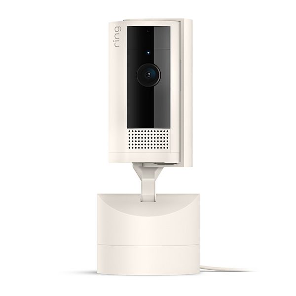 Ring Pan-Tilt Indoor Cam with 360&#176; Horizontal Pan Coverage, Live View, Two-Way Talk, HD Vide - Starlight