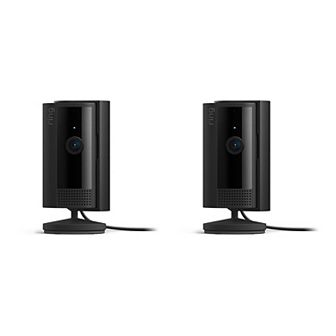 Ring Indoor Home Security Camera, Black 2-Pack