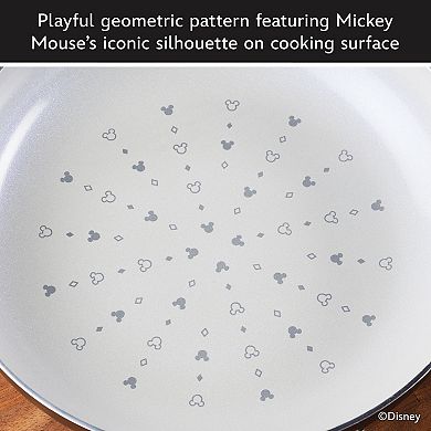 Farberware Disney 9.5-in. Monochrome Ceramic Nonstick Fry Pan