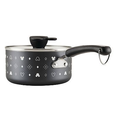 Farberware Disney 2-qt. Monochrome Ceramic Nonstick Saucepan with Lid