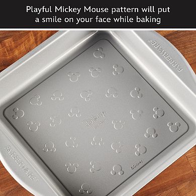 Farberware Disney Bake with Mickey Mouse Nonstick 9-in. Square Cake Pan