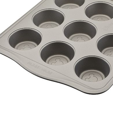 Farberware Disney Bake with Mickey Mouse Nonstick 12-Cup Muffin Pan