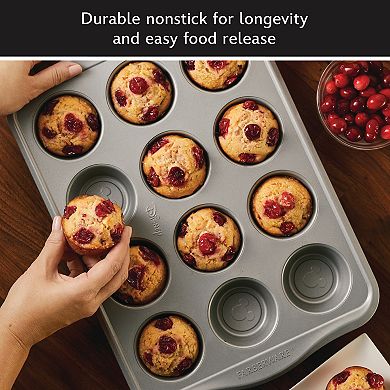 Farberware Disney Bake with Mickey Mouse Nonstick 12-Cup Muffin Pan