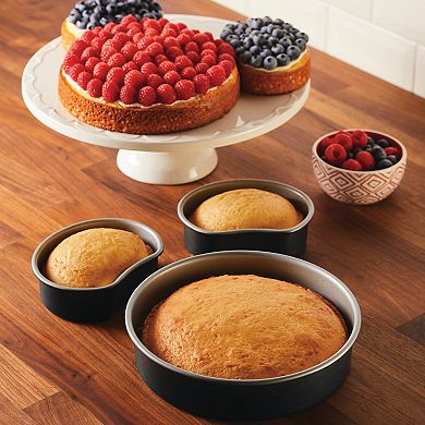 Farberware Disney Bake with Mickey Mouse 3-piece Nonstick Mickey Head Cake Pan Set