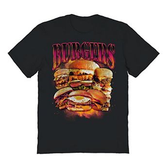Men's COLAB89 Burgers Rap Graphic Tee