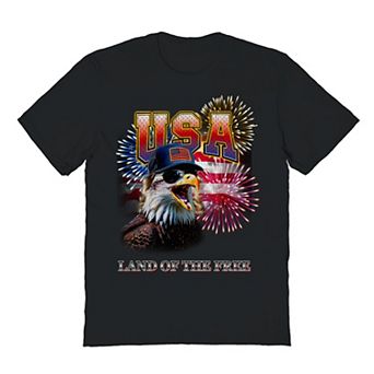 Men's COLAB89 USA Land Of The Free Graphic Tee