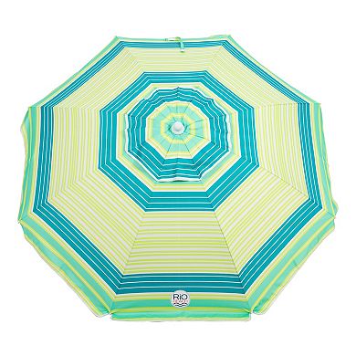 Rio Beach 6-ft. Beach Umbrella with Integrated Sand Anchor