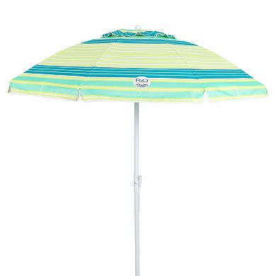 Rio Beach 6-ft. Beach Umbrella with Integrated Sand Anchor