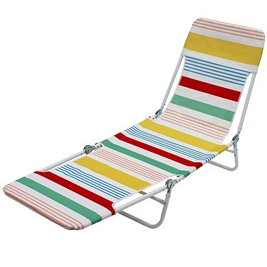 Rio Portable Folding Weather-Resistant Beach Lounger Chair