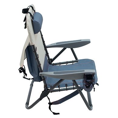 Rio Camp & Go 4-Position Lace-Up Suspension Backpack Camping Chair