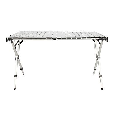 Rio Camp & Go 27-in. Expandable Outdoor Roll Top Portable Table