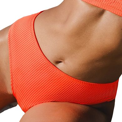 Women's Cupshe Mid-Rise Hipster Swim Bottoms