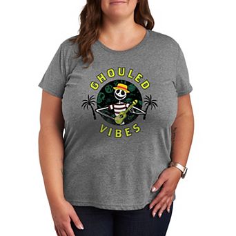 Disney's The Nightmare Before Christmas Jack Skellington Plus Size Ghouled Vibes Graphic Tee