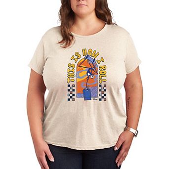 Disney's The Nightmare Before Christmas Jack Skellington Plus Size This Is How I Roll Graphic Tee