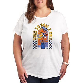 Disney's The Nightmare Before Christmas Jack Skellington Plus Size This Is How I Roll Graphic Tee