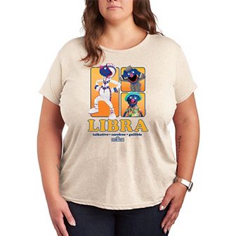 Plus Size Sesame Street Grover Short Sleeve Graphic Tee