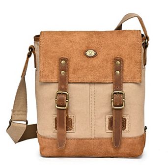 Tsd Brand Valley Oak Suede Crossbody Bag
