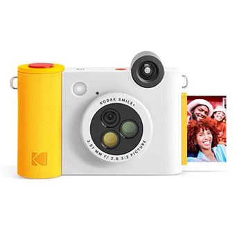 Kodak Smile+ Wireless 2x3 Digital Instant Print Camera With Effect Lenses & Zink Technology