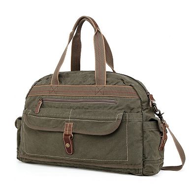 Tsd Brand Oak Hill Canvas Weekender Duffel