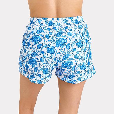 Women's Classic Fit Swim Shorts With Panty