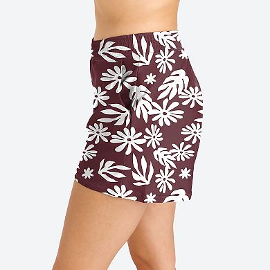 Women's Classic Fit Swim Shorts With Panty