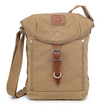 Tsd Brand Forest Flap Canvas Crossbody