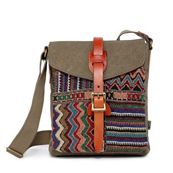 Tsd Brand Four Seasons Canvas Crossbody