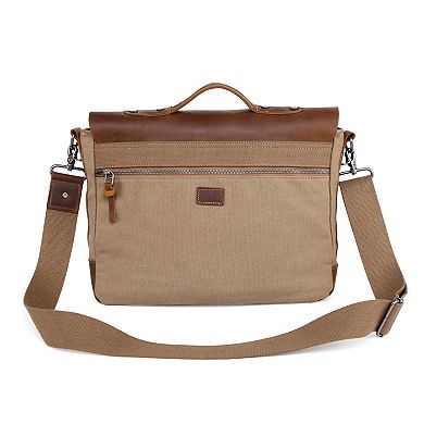 Tsd Brand Hudson Leather Messenger