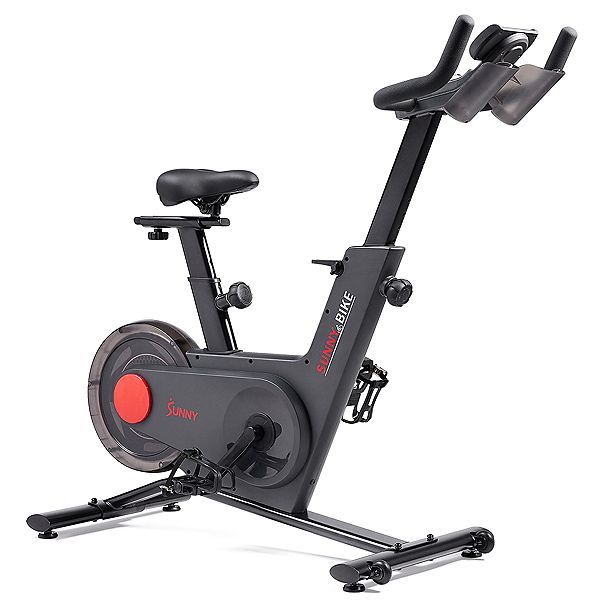 Sunny Health & Fitness Tryden Premium Smart Connected Cycle Bike W 16 level Resistance - SF-B122049 - Black